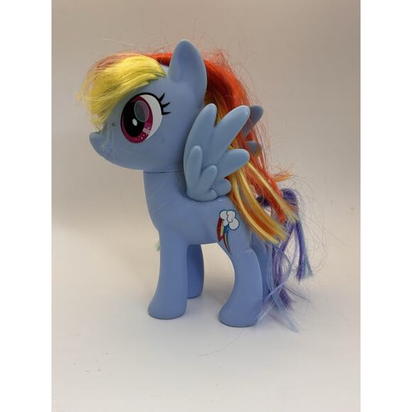 Other - My Little Pony Rainbow Dash Figure – Blue Pegasus w/ Rainbow Hair (G4)